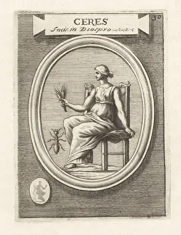 Ears Prints: Ceres, Roman goddess of grain and agriculture
