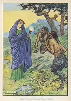 Satyr Prints: Ceres & the Satyrs