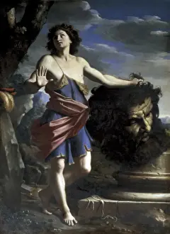 Domenico Prints: CERRINI, Giovanni Domenico (1609-1681). David