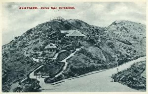 Cristobal Collection: Cerro (Hill of ) San Cristobal - Santiago, Chile
