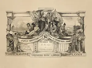 Shepherds Prints: Certificate - Japan-British Exhibition