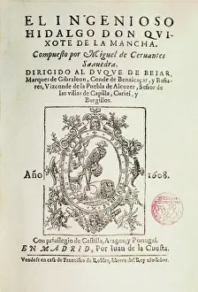 Cervantes Saavedra, Miguel De