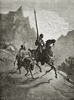 Panza Prints: CERVANTES SaVEDRA, Miguel de (1547-1616); Dore
