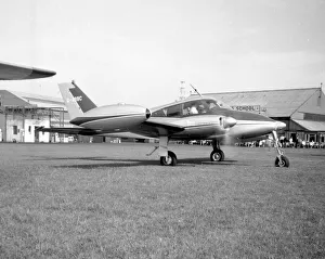 Images Dated 8th July 2020: Cessna 310D G-ARBC
