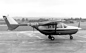 Skymaster Prints: Cessna 337A Super Skymaster G-BAES