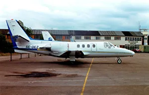 Citation Prints: Cessna 500 Citation I SE-DEZ
