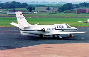 Citation Prints: Cessna 501 Citation I SP LN-AFC