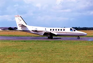 Citation Prints: Cessna 550 Citation II 7Q-YLF