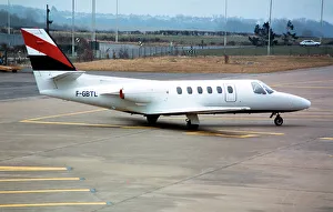 Citation Prints: Cessna 550 Citation II F-GBTL