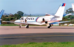 Citation Prints: Cessna 550 Citation II OH-CAT