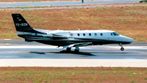 Cessna 560XL Citation XLS+ YU-BZM (msn 560-6037), of Air Pink. Date: circa 2010