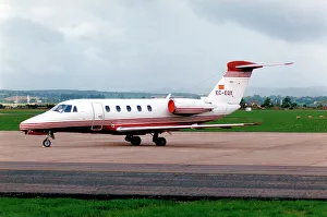 Citation Prints: Cessna 650 Citation III EC-EQX