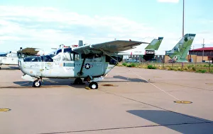 Davis Monthan Prints: Cessna O-2A Skymaster 68-11163