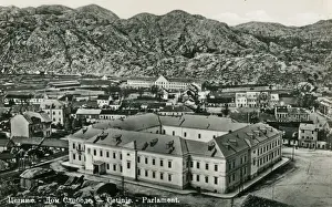 Cetinje Prints: Cetinje - Montenegro - Parliament Building