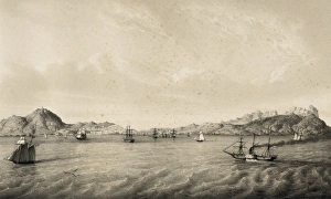 Telmo Gallery: Ceuta (19th c.). Engraving. SPAIN. Donostia