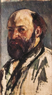 CEZANNE, Paul. Self-portrait CEZANNE, Paul. Self-portrait