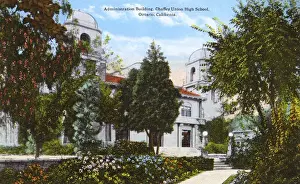 Bernardino Prints: Chaffey Union High School, Ontario, California, USA