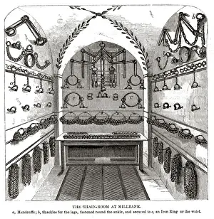 Chains Prints: Chain room, Millbank Prison