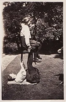Chair lift on lawn