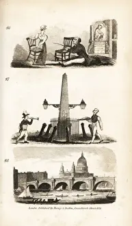 Chair-mender, News Boy, Flying Pieman and Blackfriar s