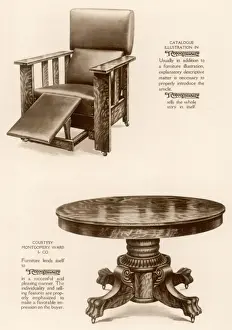 Famed Prints: Chair and Table
