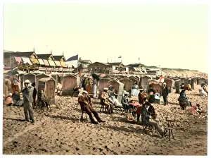 Chalets Prints: The chalets, II. Westerland, Sylt, Schleswig-Holstein, Germ