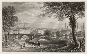 On Lookers Prints: Chalk Farm Bridge / Rail