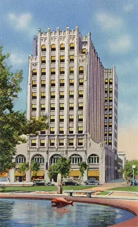 Indiana Prints: Chamber of Commerce building, Indianapolis, Indiana, USA Date: 1936