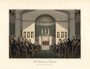 Secretaries Prints: The Chamber of Deputies on the Faubourg St Germain