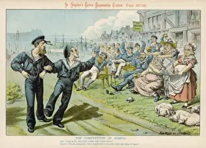 Gladstones Prints: Chamberlain Tempted