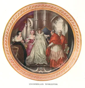 Chamberlain Worcester Plate