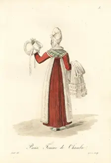 Chambermaid Prints: Chambermaid, Paris, early 19th century