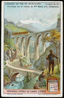 Marie Prints: Chamonix Railway Viaduct