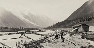 Chamonix Valley and Mont Blanc, France