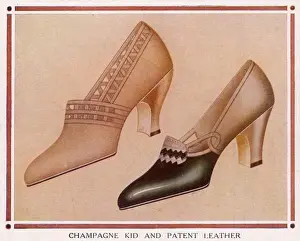 Foot Wear Prints: Champagne Kid & Patent