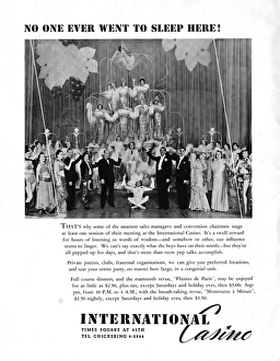 Showgirl from New York - Paris at the Casino de Paris, Paris