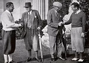 Champions Old and New - Ted Ray & James Braid