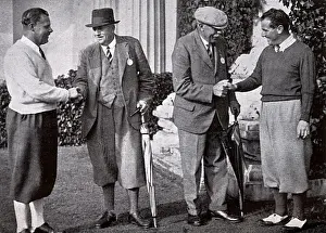 Shake Prints: Champions Old and New - Ted Ray & James Braid