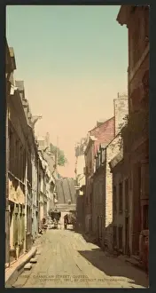 Champlain Prints: Champlain Street, Quebec