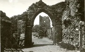 Chancel Arch, Hastings Castle, Hastings, East Sussex
