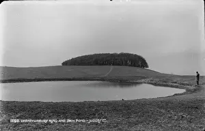 Overcast Prints: Chanctonbury Ring and Dew Pond
