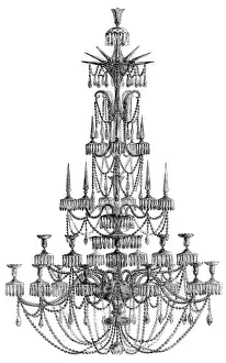 Chandeliers Prints: Chandelier by Greene