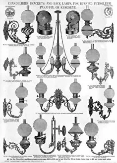 Florentine Gallery: Chandeliers, brackets and back lamps, Plate 245