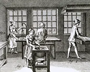 Enlightenment Prints: Chandlery. 18th Century. Encyclopedie Diderot et d Alember