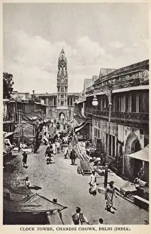 Markets Prints: The Chandney-Chouk, Delhi, India