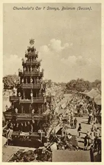 Hinduism Prints: Chandu Lals Car, Bolarum, Hyderabad, India