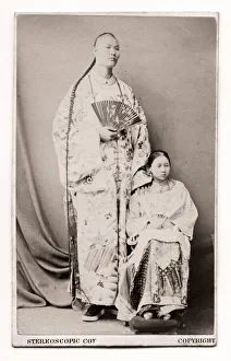 Chang Woo Gow, or Chang the Chinese GiantaA circus, show performer in the west