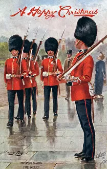 Change Collection: Changing of the Guard at Buckingham Palace - Christmas card