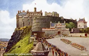 Changing the Guard, Edinburgh Castle, Midlothian