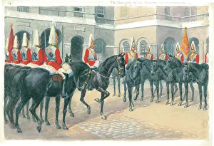 Changing of the Guard at Horse Guards, Whitehall